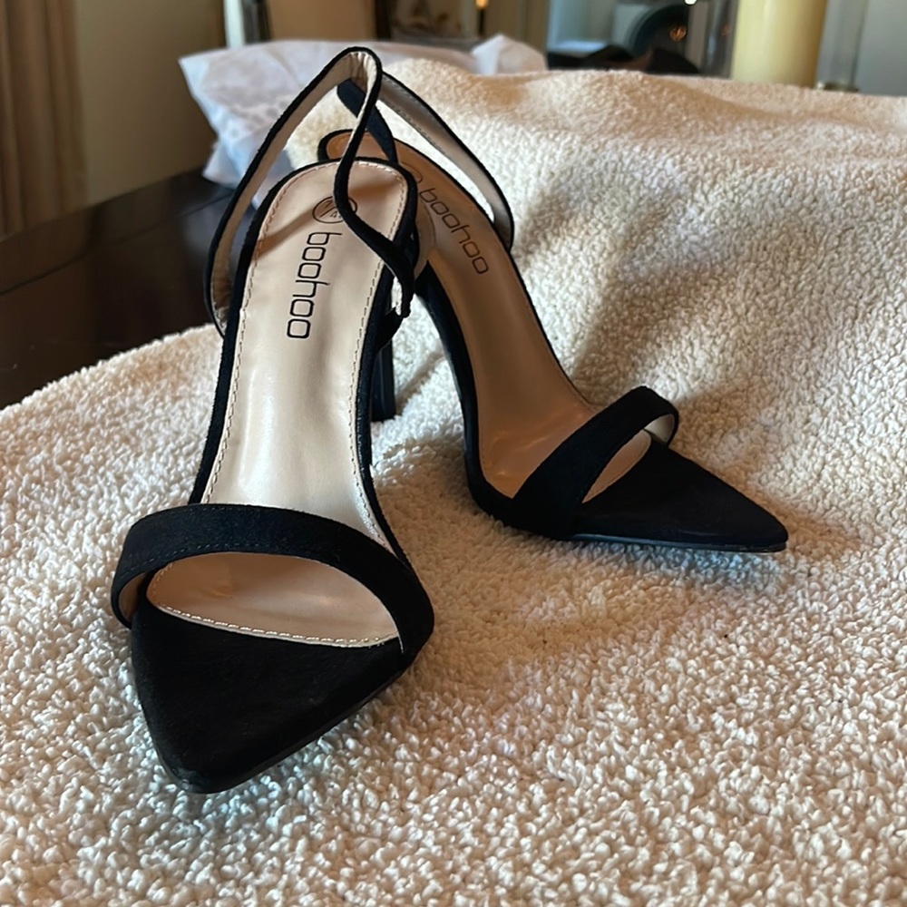 Brand new, never worn black heels